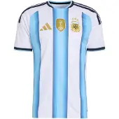 Adidas Functioneel shirt 'Argentina 26 Home Authentic' hemelsblauw / goudgeel / zwart / wit