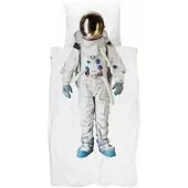 Snurk Dekbedovertrek Astronaut Percal Met Ritssluiting-140 x 200 / 220 cm | 1-Persoons