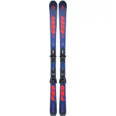 Fischer - Packs (ski's & bindingen) - The Curv Power TPR + RS 10 Pr 2026 voor Unisex van Hout - Maat 160 cm - Blauw
