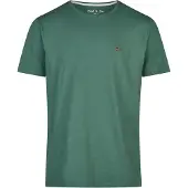 Phil&Co. Pyjama kort 'Lounge Dreams' olijfgroen / donkergroen