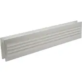 Toolstation Deurventilatie rooster 2-delig 455x90mm wit