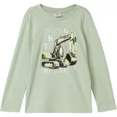 s.Oliver Shirt pastelgroen / zwart / wit