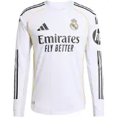 Adidas Tricot 'Real Madrid 25/26 Authentic' lichtgeel / zwart / wit