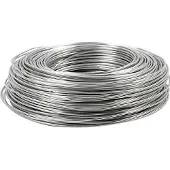 Creotime aluminiumdraad 100 m rond 2 mm zilver