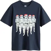 Next Shirt navy / knalrood / wit