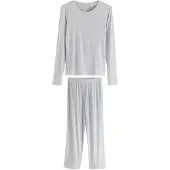 Next Pyjama grijs gemêleerd