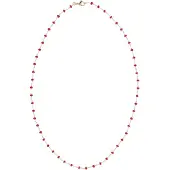 Gaya Ketting rose-goud / rood