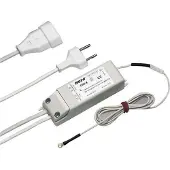 Hera Touchschakelaar EBS 4 met ringogen M4, alu / grijs / zink, Hal, Kunststof, Modern