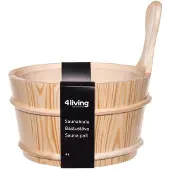 Rento 4Living sauna-emmer - Vurenhout