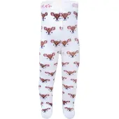 Ewers Babymaillot off-white met Hertjes - Biologisch Katoen (GOTS) - 80/86