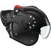 ROOF Boxer V8 Alpha Glossy Black - Systeemhelm - Maat XL - Boxer helm - Motorhelm - ECE 22-06 gekeurd