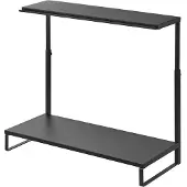 Yamazaki Tower PC Monitorstandaard 2-laags - Zwart