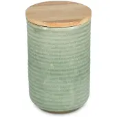 Salt & pepper Voorraadpot Cameo Green 12,5 x 20 cm