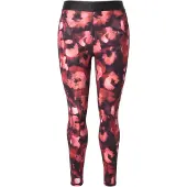 Ulla Popken Sportbroek gemengde kleuren / rood gemêleerd