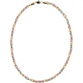 Gaya Ketting brons / goud / zilver