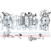 Nissens Compressor airconditioning 890250