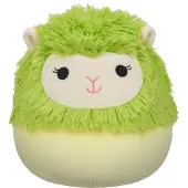 Jazwares SQK3440; SQCR05374 - Squishmallows 19 cm (7,5") - Serie 18 - 02 - Cavaleri, het groene alpaca-pluche knuffeldiertje