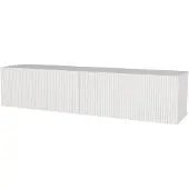 En.casa Tv-meubel Verpsboga zwevend 135x32x30 cm wit []
