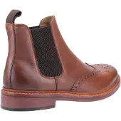 Cotswold Siddington Leren Bruine Herenlaarzen