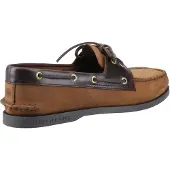 Sperry Authentieke 2 Oog Leer Heren Bruine Combinatie Boot Schoenen