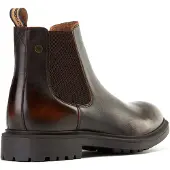 Base london Roebuck Leren Heren Bruine Boots