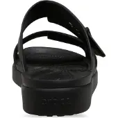 Crocs Brooklyn Buckle Dames Zwarte Sandalen