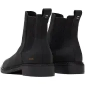 Toms Charlie Leren Dames Zwarte Laarzen