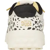 HeyDude Hayden Shine Polyester Damestrainers Ivoor/Multi