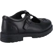 Hush puppies Fiona JNR Meisjes Zwart Leren Schoenen