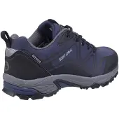 Cotswold Abbeydale Low Polyester Heren Wandelschoenen In Blauw/Zwart/Grijs.