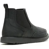 Hush puppies Jenson Leren Zwarte Herenschoenen