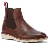 Ben Sherman Hampton Leren Herenlaarzen Bourgondië