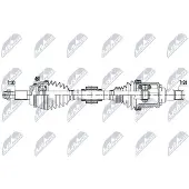 NTY NPW-TY-259 Aandrijfas