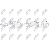 NTY NPW-TY-227 Aandrijfas
