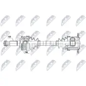 NTY NPW-TY-257 Aandrijfas