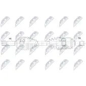 NTY NPW-MG-000 Aandrijfas