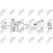 NTY NPW-RE-250 Aandrijfas