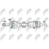 NTY NPW-TY-242 Aandrijfas