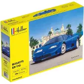 Heller 1:24 Heller 80738 Bugatti EB 110 Car Plastic Modelbouwpakket