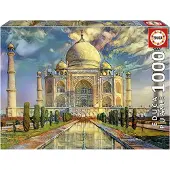 Educa - 1000 Stukjes Puzzel voor Volwassenen | Taj Mahal. 14 Jaar (19613)