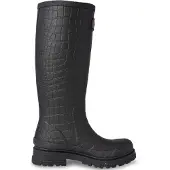 Woden Regenlaarzen 'Le Croco' zwart