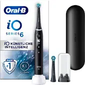 Oral-B iO Series 6 Black Lava Elektrische Tandenborstel + 1 extra opzetborstel