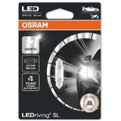 Osram LED-lamp, type C5W, wit, blisterverpakking, 1 stuk. (LED, voldoet niet aan ECE-normen)