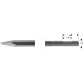Rotec 6-kant Puntbeitel 600mm 6-kant ø19,0 met uitsparing - 2153507