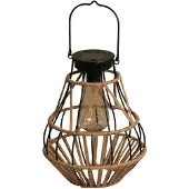 Luxform Lantaarn Solar Budoni Natural Rope 15 Lumen