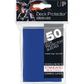Ultra pro Deck Protector Sleeves Solid Blauw - - voor Magic en Pokemon kaarten - 50 sleeves - 66 x 91 mm