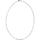Faina Ketting 'Figaro' zilver