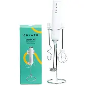Chiato lattePLAY Elektrische melkopschuimer - Wit
