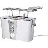 Melchioni Tosto, 2 plakken, Wit, Met knoppen, Draaibaar, 600 W, 220 - 240 V, 50 Hz