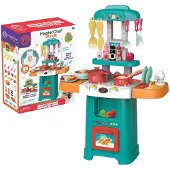 Famosa Masterchef Junior Electronic Kitchen With 31 Accessories Veelkleurig Kinderen